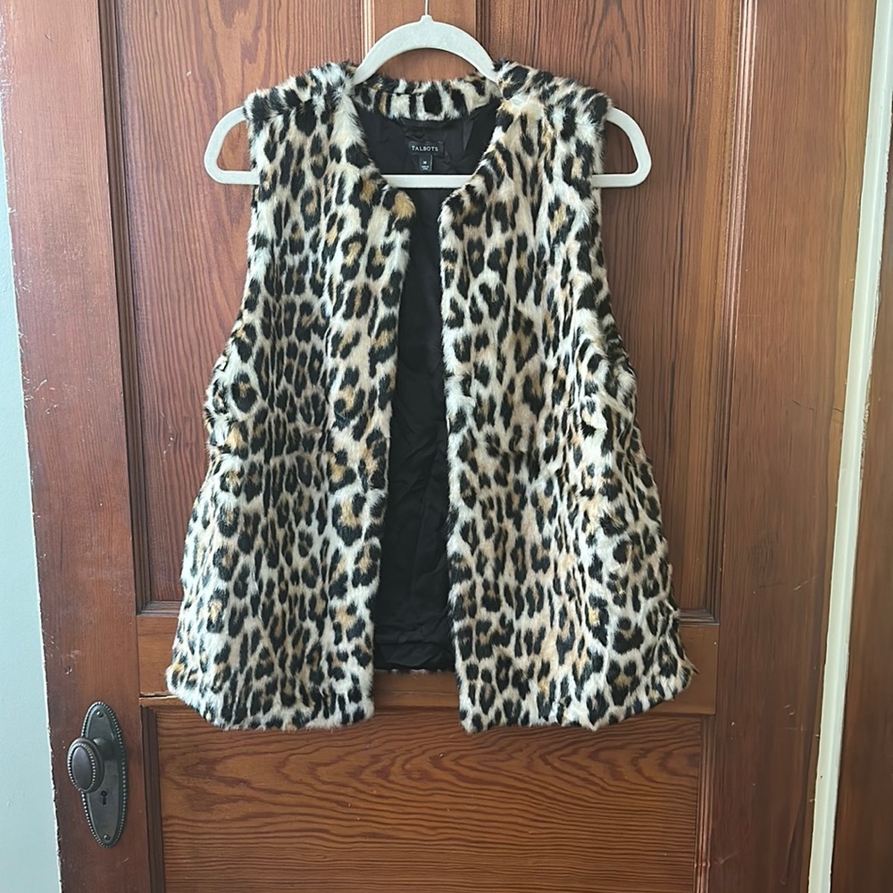 Cheetah Print Vest - image 1